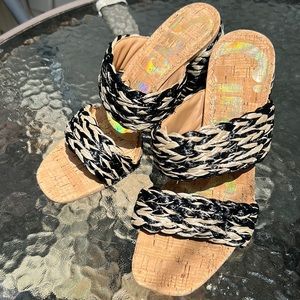 Estella Raffia Mules